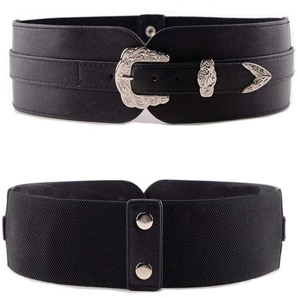 Women\'s Wide Vintage Belt for Dresses Jumpsuit main image 4